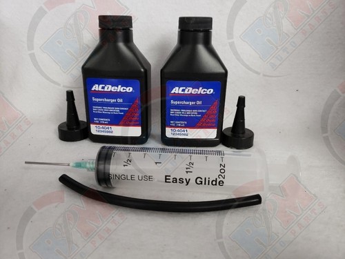 Supercharger oil syringe 4 - oil, w/